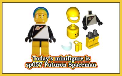 Dagens minifigur er sp057 Futuron Spaceman