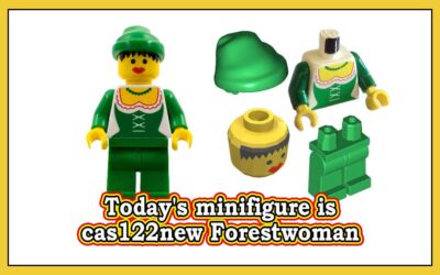 Dagens minifigur er cas122new Forestwoman (Reissue)