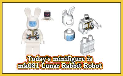 Dagens minifigur er mk081 Lunar Rabbit Robot