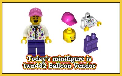 Dagens minifigur er twn432 Balloon Vendor