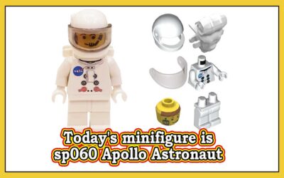 Dagens minifigur er sp060 Apollo Astronaut