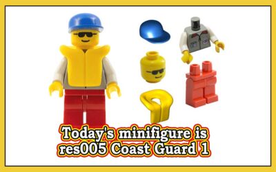 Dagens minifigur er res005 Coast Guard 1