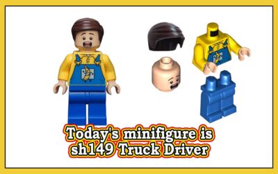 Dagens minifigur er sh149 Truck Driver