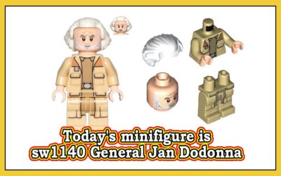 Dagens minifigur er sw1140 General Jan Dodonna