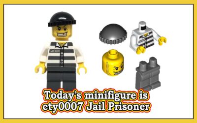 Dagens minifigur er cty0007 Jail Prisoner