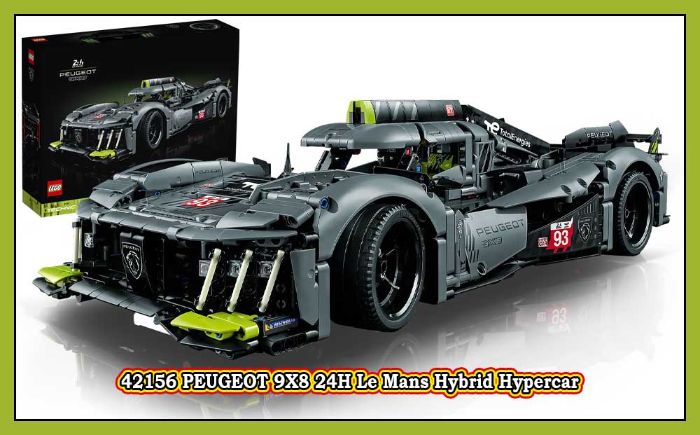 Technic: 42156 PEUGEOT 9X8 24H Le Mans Hybrid Hypercar
