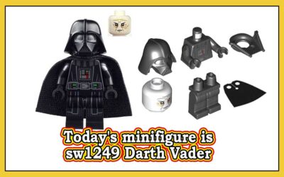 Dagens minifigur er sw1249 Darth Vader