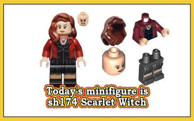 Dagens minifigur er sh174 Scarlet Witch