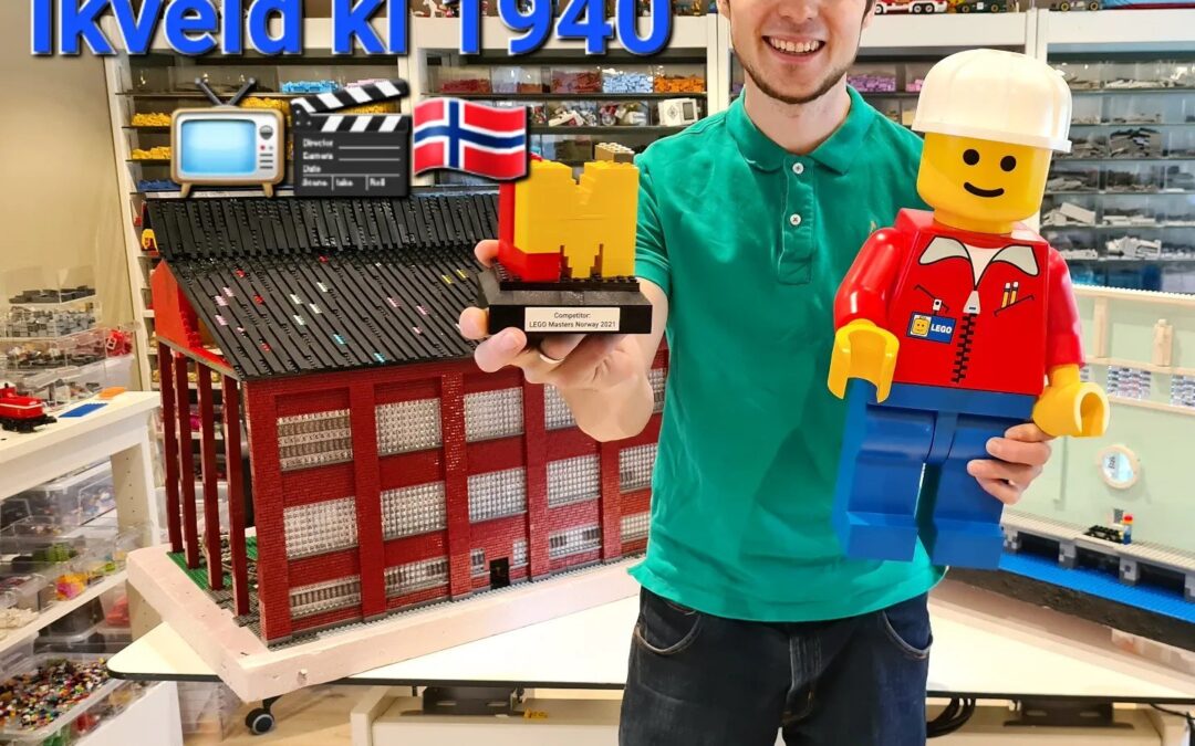 Norge Rundt: LEGO Masters Are Odland viser fram sin LEGO verden