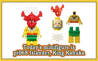 Dagens minifigur er pi068 Islander, King Kahuka