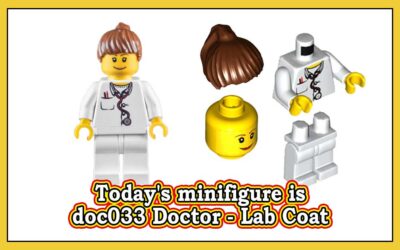 Dagens minifigur er doc033 Doctor – Lab Coat