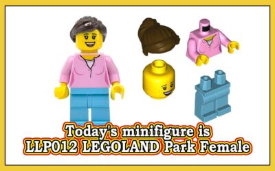Dagens minifigur er LLP012 LEGOLAND Park Female