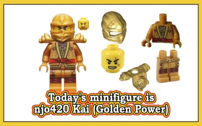 Dagens minifigur er njo420 Kai (Golden Power)
