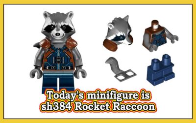 Dagens minifigur er sh384 Rocket Raccoon