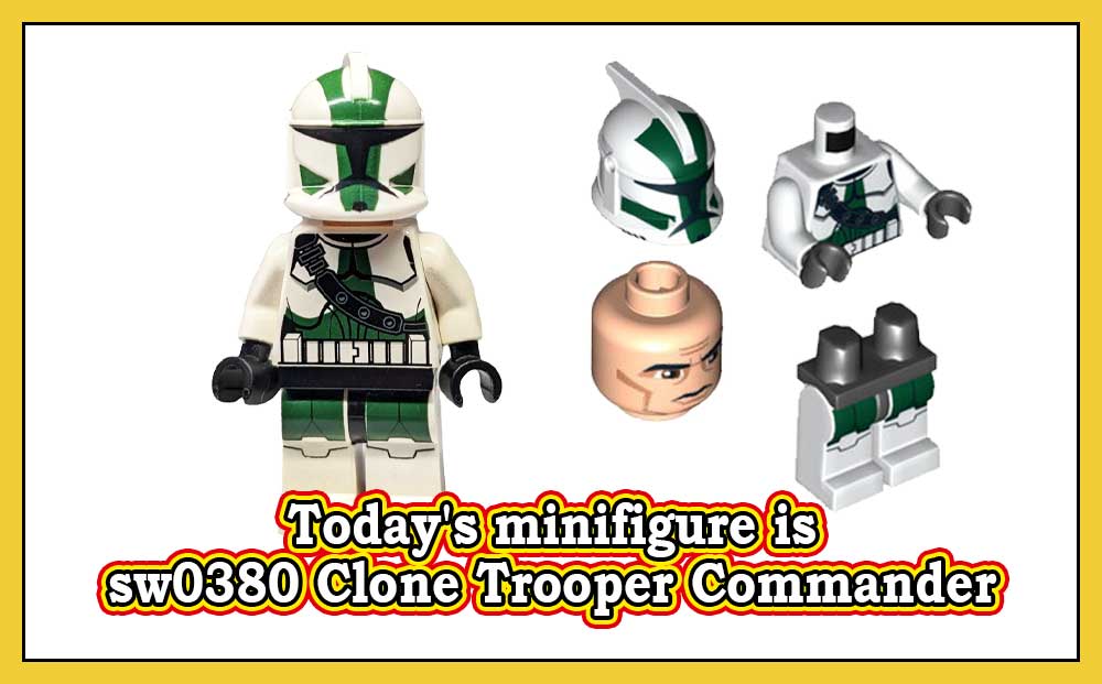 sw0380 Clone Trooper Commander Gree, 41st Elite Corps (Phase 1)