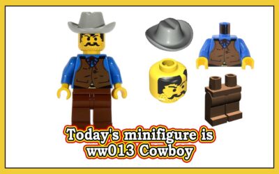 Dagens minifigur er ww013 Cowboy
