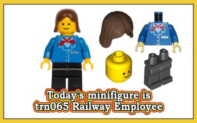 Dagens minifigur er trn065 Railway Employee