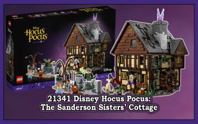 IDEAS: 21341 Disney Hocus Pocus: Sanderson-søstrenes hytte