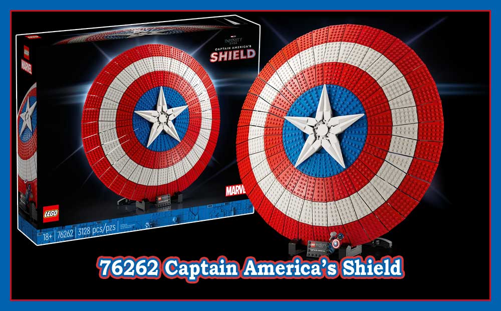 Marvel: 76262 Captain Americas skjold