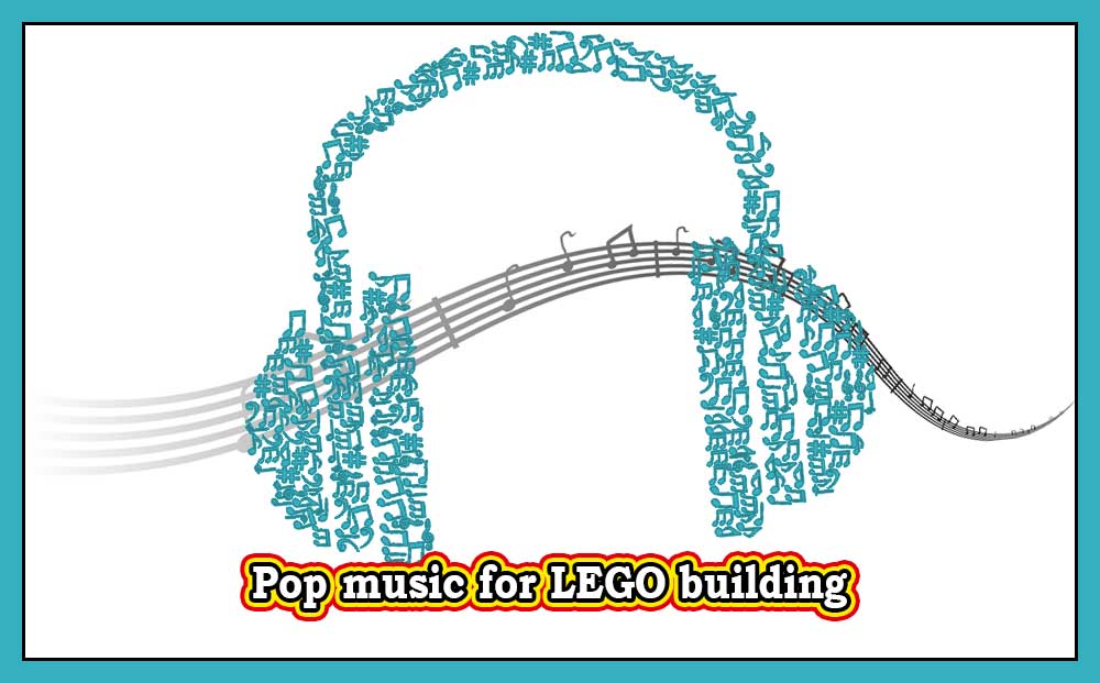 Pop musikk til LEGO bygging