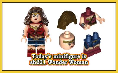 Dagens minifigur er sh221 Wonder Woman