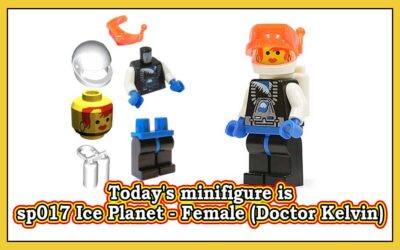 Dagens minifigur er sp017 Ice Planet – Female (Doctor Kelvin)