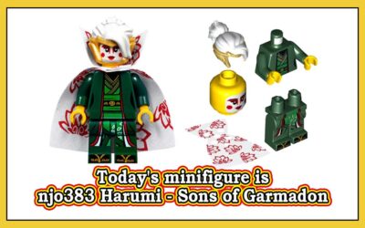 Dagens minifigur er njo383 Harumi – Sons of Garmadon