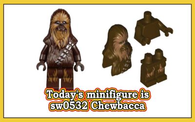 Dagens minifigur er sw0532 Chewbacca