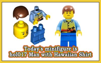 Dagens minifigur er hol017 Man with Hawaiian Shirt