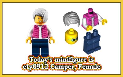 Dagens minifigur er cty0912 Camper, Female