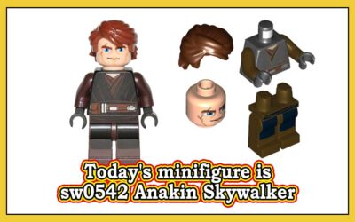Dagens minifigur er sw0542 Anakin Skywalker