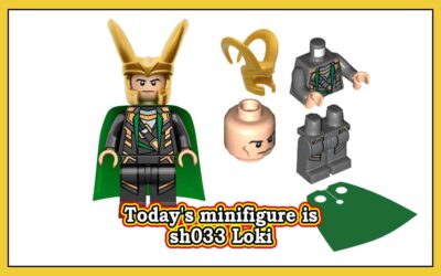 Dagens minifigur er sh033 Loki