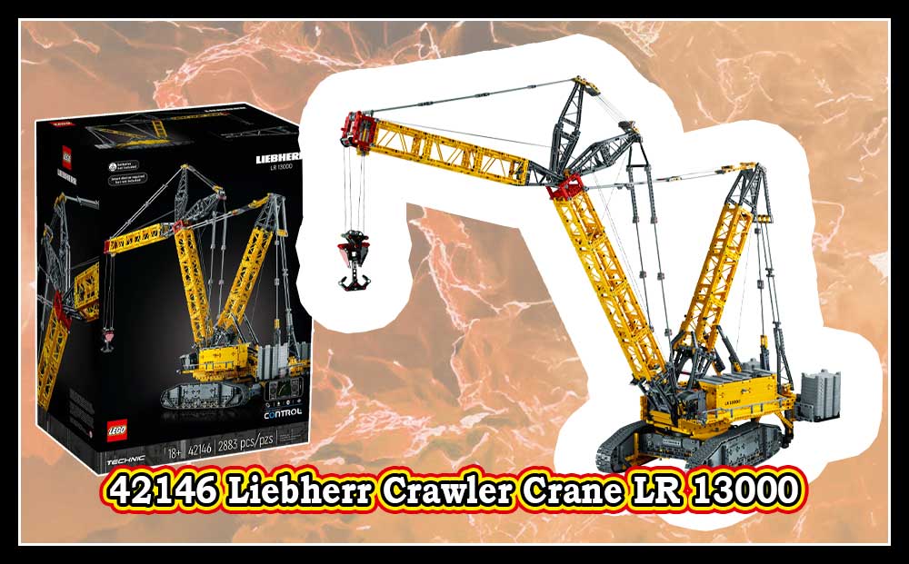 Technic: 42146 Liebherr Crawler Crane LR 13000