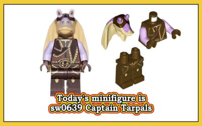 Dagens minifigur er sw0639 Captain Tarpals