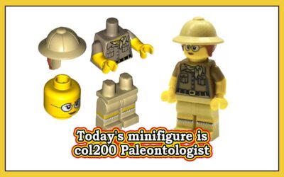 Dagens minifigur er col200 Paleontologist