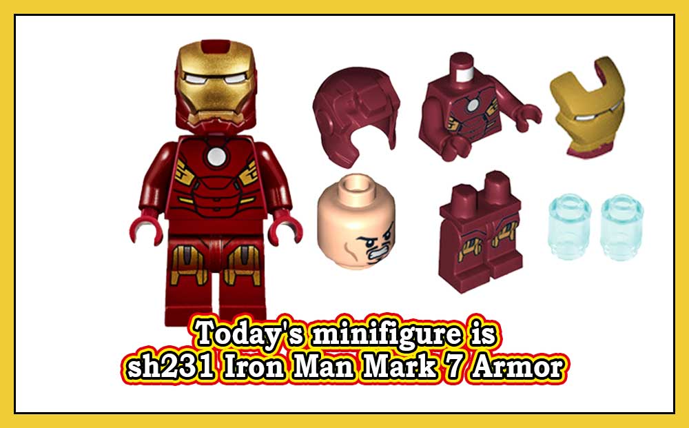 sh231 Iron Man Mark 7 Armor