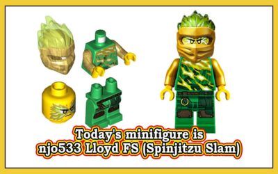 Dagens minifigur er njo533 Lloyd FS (Spinjitzu Slam)