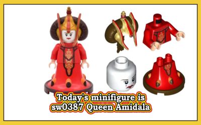 Dagens minifigur er sw0387 Queen Amidala