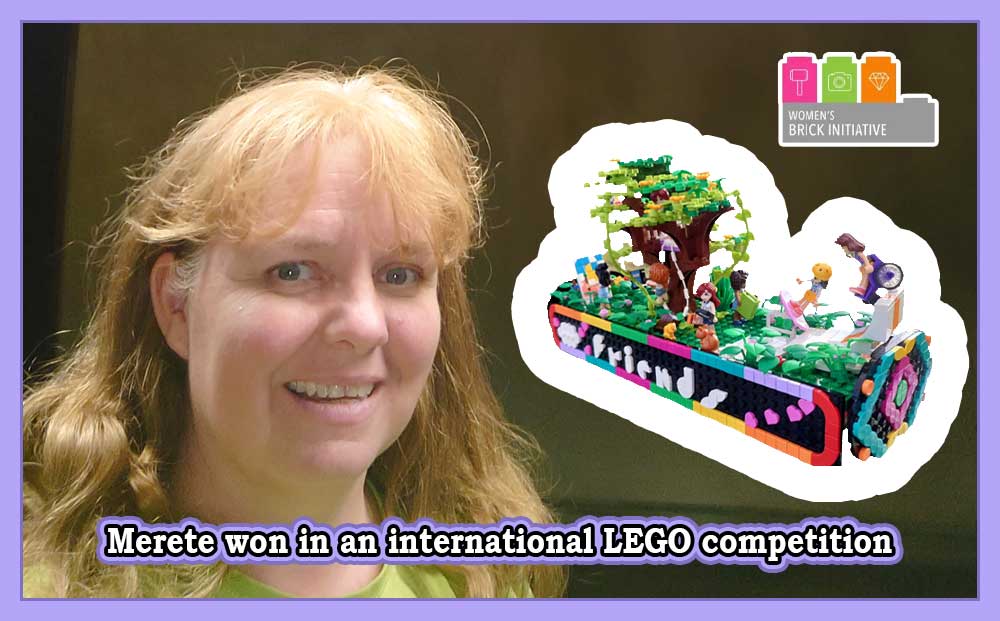 Merete fra LEGO master Norge vant i internasjonal LEGO konkurranse