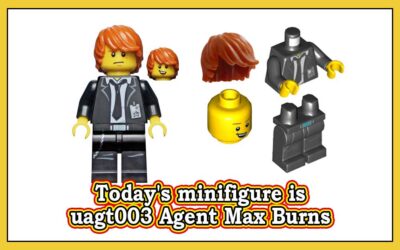 Dagens minifigur er uagt003 Agent Max Burns