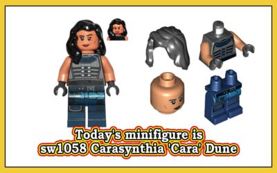 Dagens minifigur er sw1058 Carasynthia ‘Cara’ Dune