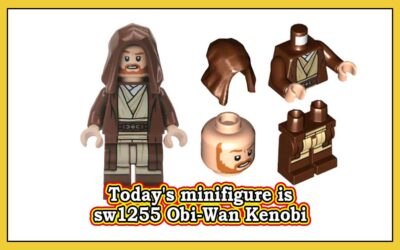 Dagens minifigur er sw1255 Obi-Wan Kenobi