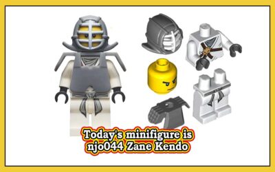 Dagens minifigur er njo044 Zane Kendo