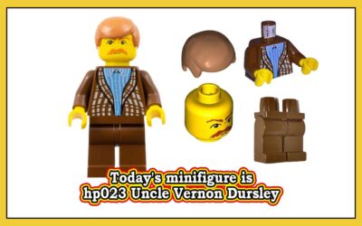 Dagens minifigur er hp023 Uncle Vernon Dursley