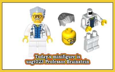 Dagens minifigur er uagt023 Professor Brainstein