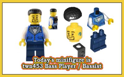 Dagens minifigur er twn453 Bass Player / Bassist