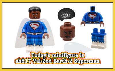 Dagens minifigur er sh817 Val-Zod Earth-2 Superman