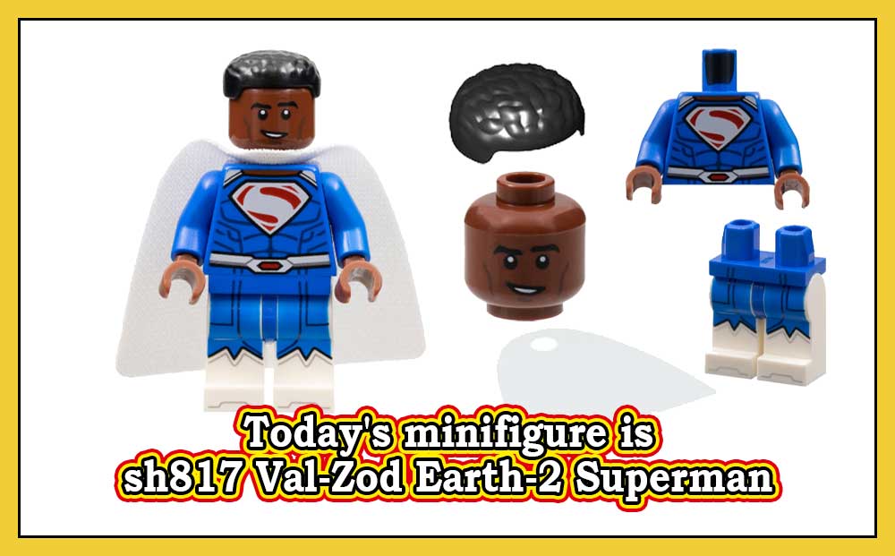 Dagens minifigur er sh817 ValZod Earth2 Superman » BrikkeFrue.no