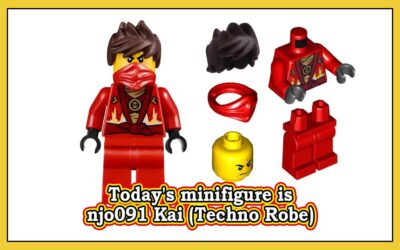 Dagens minifigur er njo091 Kai (Techno Robe)