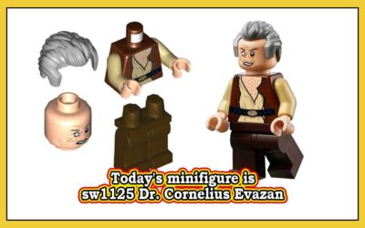 Dagens minifigur er sw1125 Dr. Cornelius Evazan